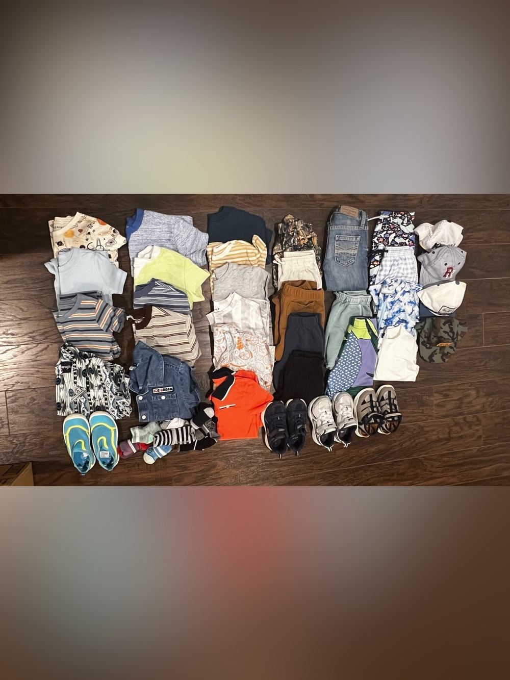 Toddler Boy Complete Wardrobe Bundle โ Clothes, Shoes, Hats + More (3T-5T)